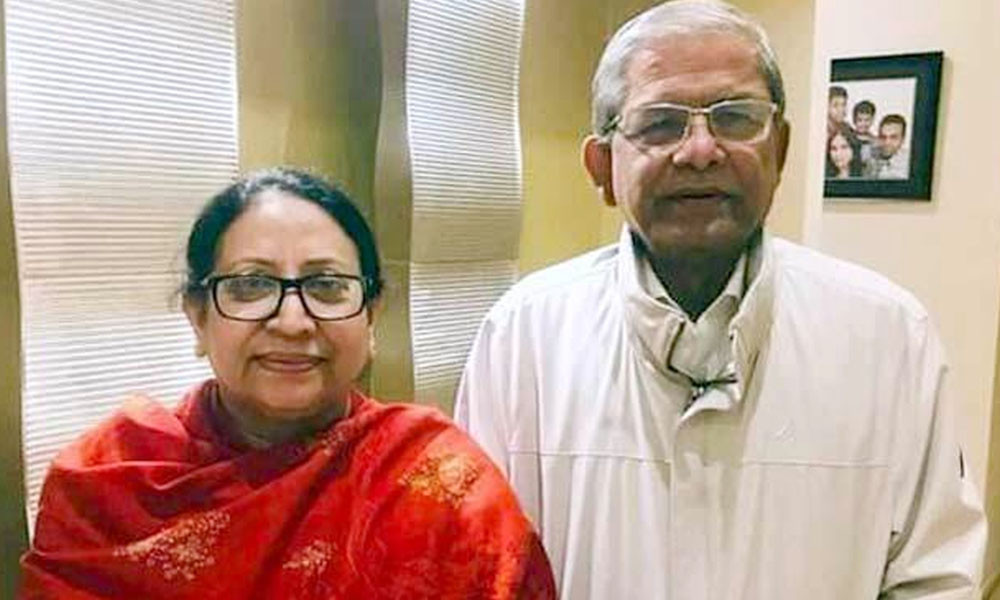 স্ত্রীর চিকিৎসা নিয়ে মির্জা ফখরুলের আবেগঘন ফেসবুক পোস্ট