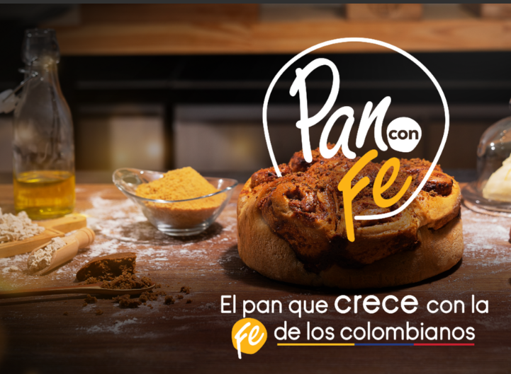 En Semana Santa los invitamos a apoyar a nuestras #panaderías comprando #PanConFe un pan de temporada con la combinación perfecta de #harinadetrigofortificada cuajada, arequipe y panela.  <a href="/LevapanSA/">Levapan</a>  <a href="/FedemolAndi/">Cámara Fedemol ANDI</a> se unieron por 2do año consecutivo para promover consumo  #pan