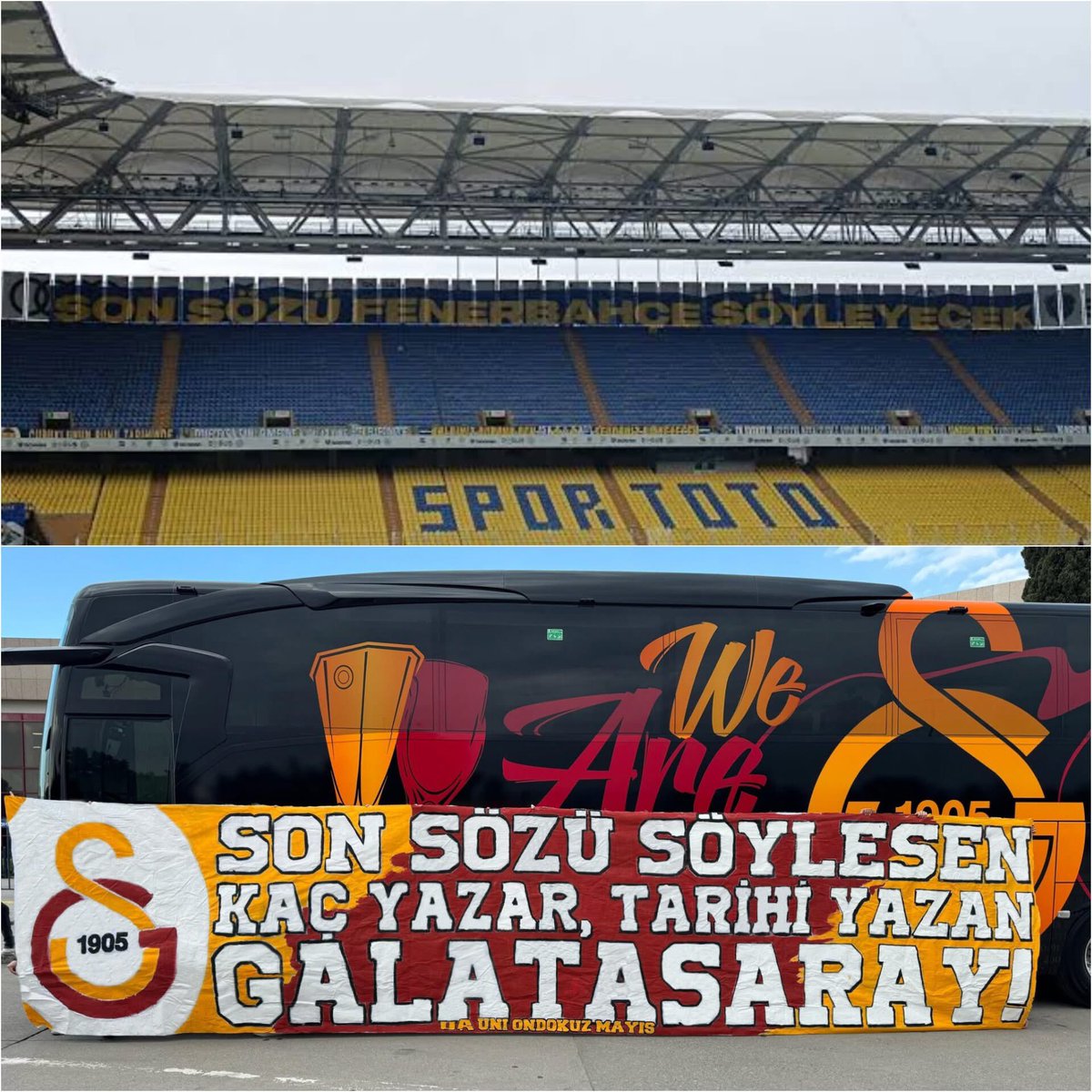 cassioo_lincoln's tweet photo. #ultrAslan UNI'nın Samsun havalimanında fb’ye cevap olarak açtığı pankart.
#Hedef25
#Son8 https://t.co/B54i2wouoR