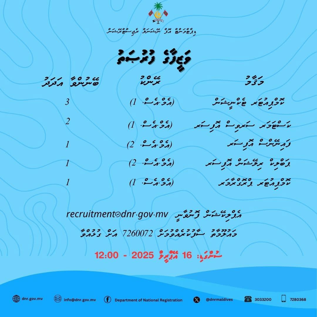 ވަޒީފާގެ ފުރުޞަތު