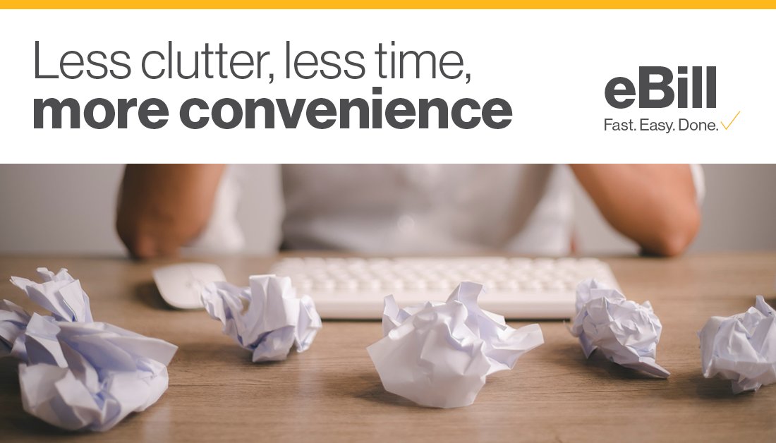 EnbridgeGasOhio's tweet image. Make the switch to eBill today and take the first step toward a more organized, paperless home.
Learn more and enroll here: ow.ly/ZUwY50VxuuG
#eBill #PaperlessBilling #DeclutterYourSpace #BillingMadeSimple #EnbridgeGasOhio