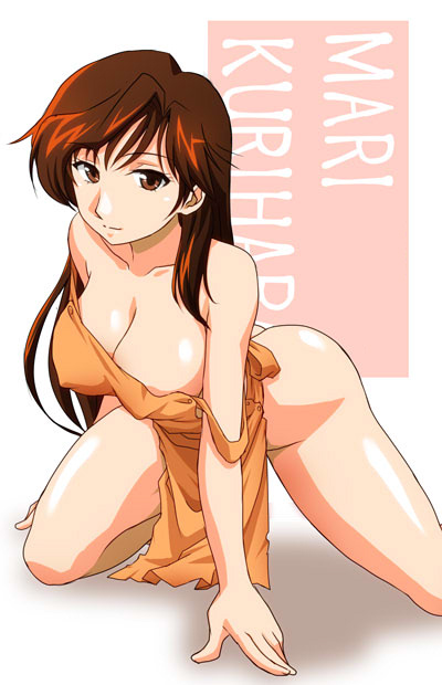 4/11はスーパーリアル麻雀の栗原真理さんのお誕生日ですね。
せっかくだから過去絵でも。
純正裸エプロンと逆裸エプロン。 