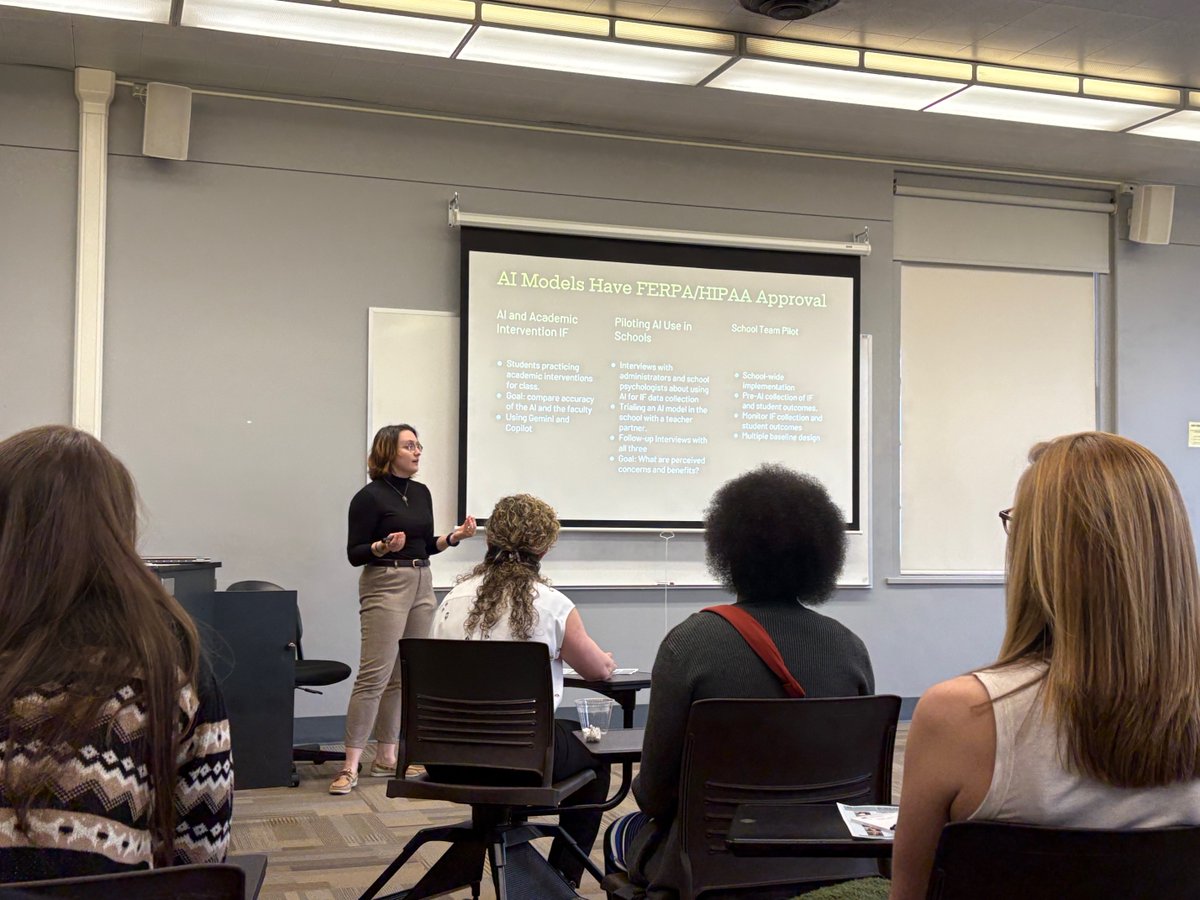 MiamiOHehs (@miamiohehs) on Twitter photo 5 Slides. 5 Minutes. ⏰
Faculty from all six EHS departments <a href="/miamiuniversity/">Miami University</a> shared rapid snapshots of their latest research—from AI in school psychology and feminist research methods to athlete burnout, student loneliness, identity work, and sport-based youth development. 5 Slides. 5 Minutes. ⏰
Faculty from all six EHS departments <a href="/miamiuniversity/">Miami University</a> shared rapid snapshots of their latest research—from AI in school psychology and feminist research methods to athlete burnout, student loneliness, identity work, and sport-based youth development.