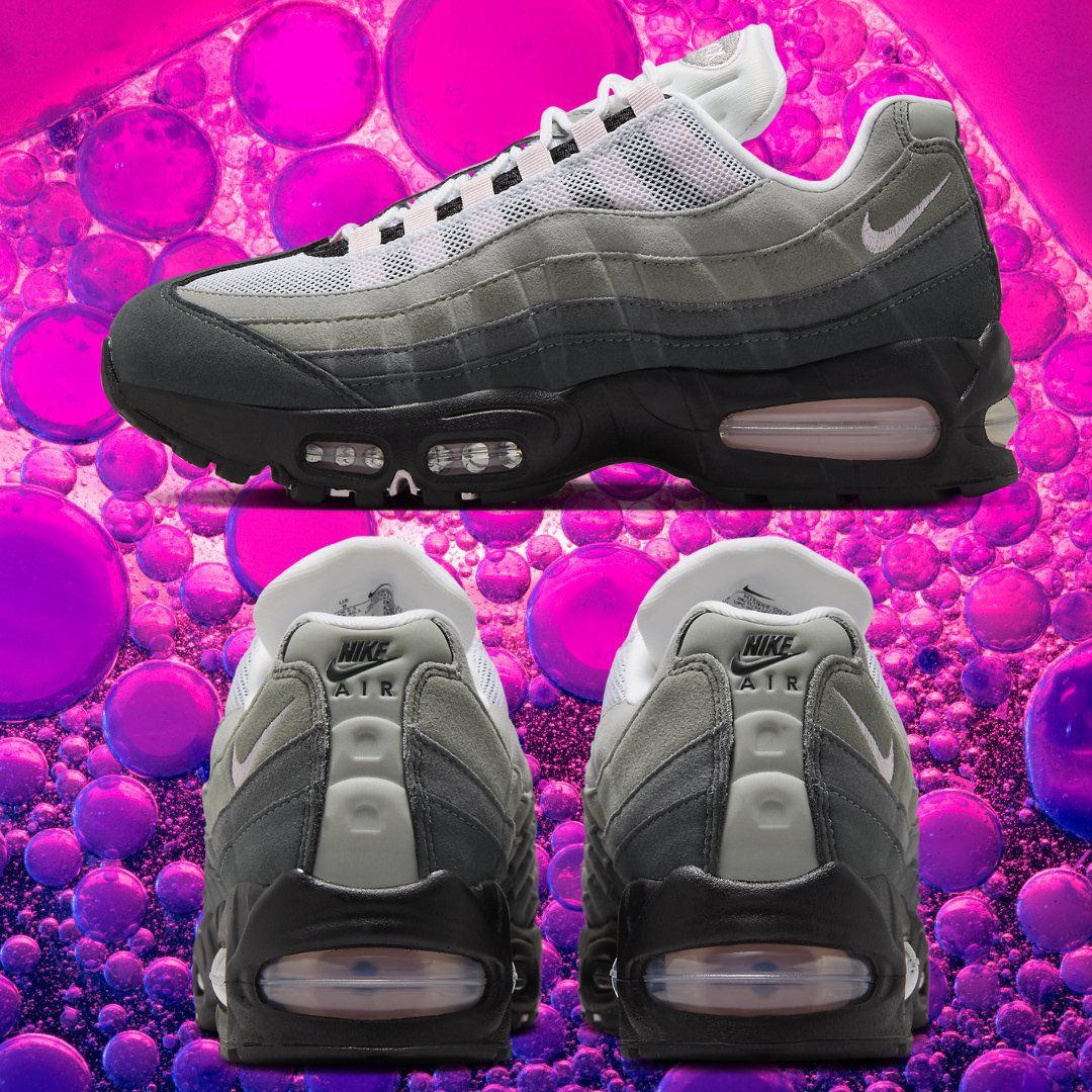 SoleRetriever's tweet photo. RELEASE DATE: Nike Air Max 95 OG Big Bubble “Pink Foam” 🫧🫧

🗓️ April 18th
📝 HJ5996-001
💵 $180 https://t.co/TKanxkdTPL