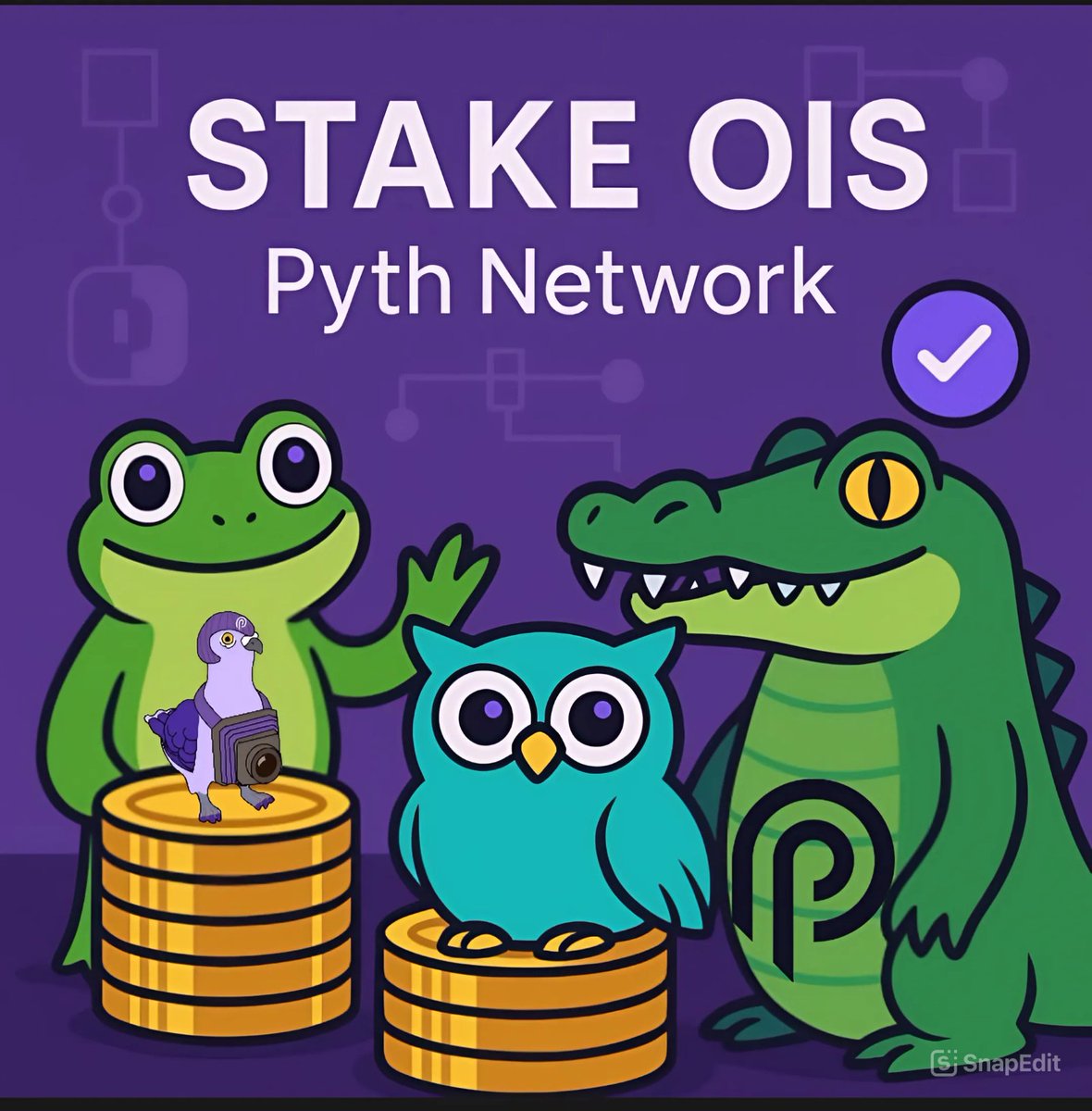 Darwin154ds's tweet photo. Everyone’s talking about DeFi security. Few actually do something about it.

OIS by @PythNetwork lets you stake for Oracle Integrity — without leaving governance.

1 stake = 2 powers:
🛡 Secure the network
💰 Earn rewards
🗳 Keep voting

Be useful. Stake OIS https://t.co/6K4qU9tIOt