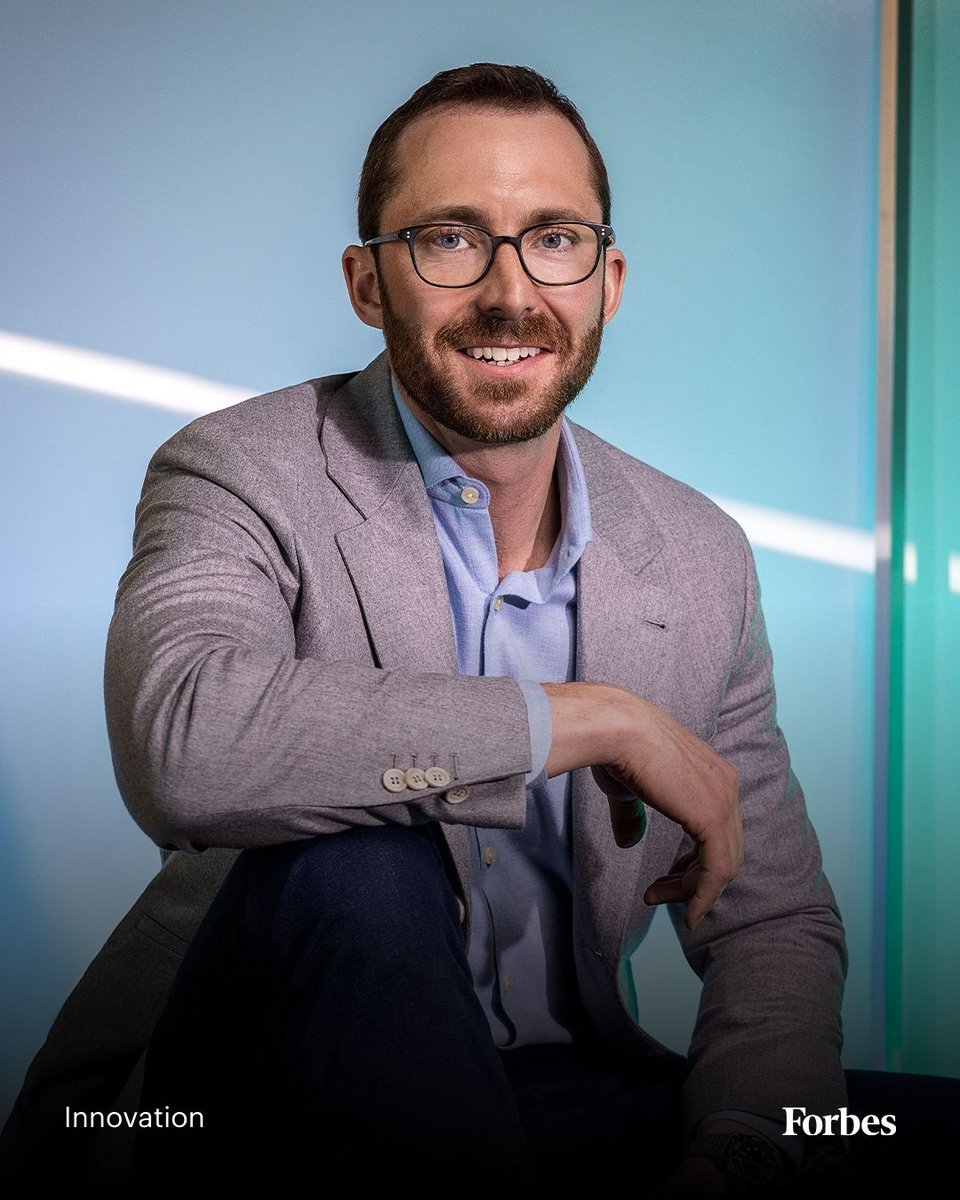 Crusoe Energy got its start harnessing oilfield flare gas to mine bitcoin. So how did cofounders Chase Lochmiller and Cully Cavness end up building the first phase of the world’s biggest AI datacenter? (Photos: Cody Pickens for Forbes) trib.al/5QstMS8