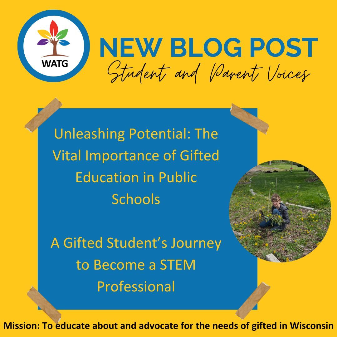 Meet Henry, an 8th grader with big dreams of becoming a meteorologist! Henry's journey is proof that gifted education unlocks opportunities for the innovators of tomorrow! watg.starchapter.com/blog/726

👏 Join the conversation: How has gifted education impacted you or your child?