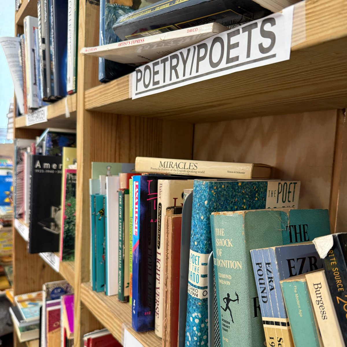 Discards find new life.
Paint, fabric, books, and sequins—
art blooms from the scraps.

Materials for the Arts is NYC’s largest creative reuse center, providing arts nonprofits, public schools, and city agencies with access to free supplies.
#PocketPoem #NYCulture