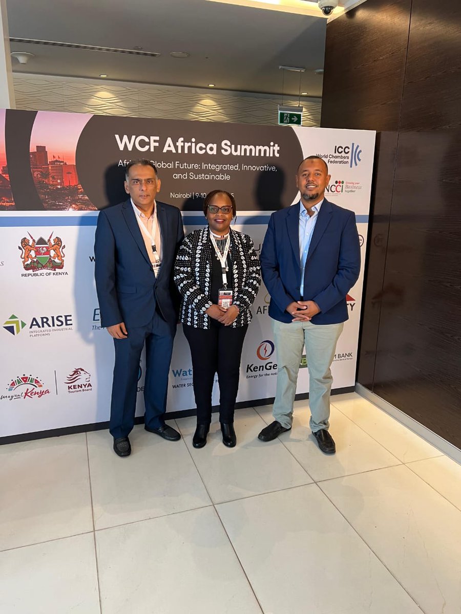 Attending the World Chamber Federation Africa Summit.