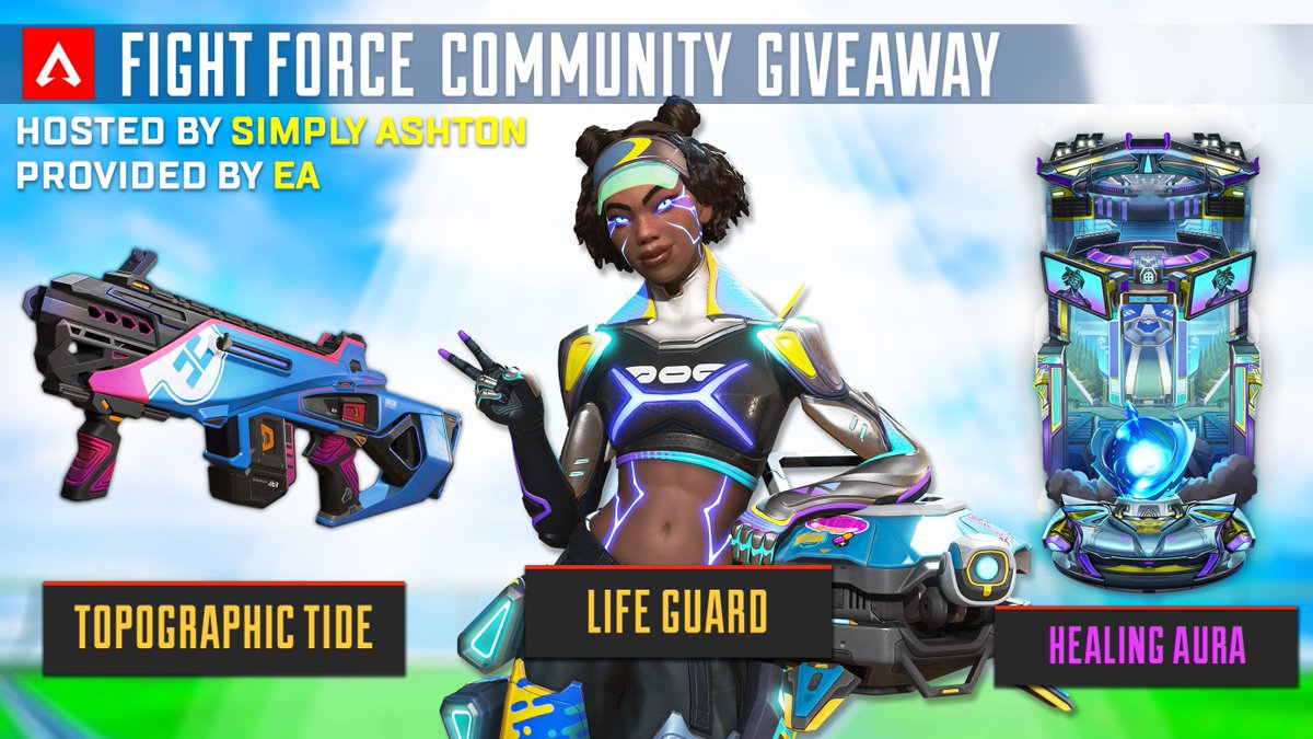 Simply Ashton (@simplyashton) on Twitter photo ‼️ GIVEAWAY ‼️
Want these 3 brand new Fight Force Collection event cosmetics for free? I mean come on, this lifeline skin is clean..
For a chance to win: 👇
RT this post ♻️
Follow <a href="/SimplyAshton/">Simply Ashton</a>
Winner announced 15th April 6pm BST : )
#Ad ‼️ GIVEAWAY ‼️
Want these 3 brand new Fight Force Collection event cosmetics for free? I mean come on, this lifeline skin is clean..
For a chance to win: 👇
RT this post ♻️
Follow <a href="/SimplyAshton/">Simply Ashton</a>
Winner announced 15th April 6pm BST : )
#Ad