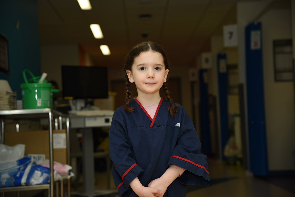 Starting her career early… 
Matron Bella
