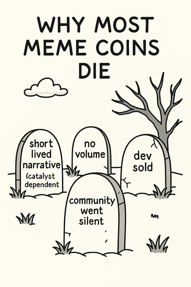 fomomofosol's tweet photo. We’re killing our own meme coins.

Every new deploy gets hit with the same line:
“Omg imagine Elon tweets.”

And sometimes… he does.

But here’s the problem:

We’ve become catalyst-dependent traders.

We don’t care about the longevity of the narrative.
We don’t care about the community.
We just want one tweet, one viral moment—then we take profit and rotate.

But catalysts are coming faster than ever.

$REMUS got its “Elon” moment on day one.

So what happens next? 

Nothing. 

People moved on.

We’re skipping the entire life cycle.
No time to build community.
No time to meme.
No time for anything beyond a quick pump.

If you’re playing these fast-moving, catalyst-based memes:

Get in and get out.
The shelf life is short.
The next coin is always dropping.

But if you want to catch something real?

Look for coins that give time to build.

$HOUSE didn’t hit $12M day one.

#TITCOIN wasn’t a weeklong pump.

They gave space for people to post, joke, believe.

Right now? There are 0 real communities.
Just reflex pumps, instant dumps.

Holder culture is not the play right now.

Esp if your goal is to make money.

Accumulate what you believe in to reap the rewards later, trench right now to pay the bills.