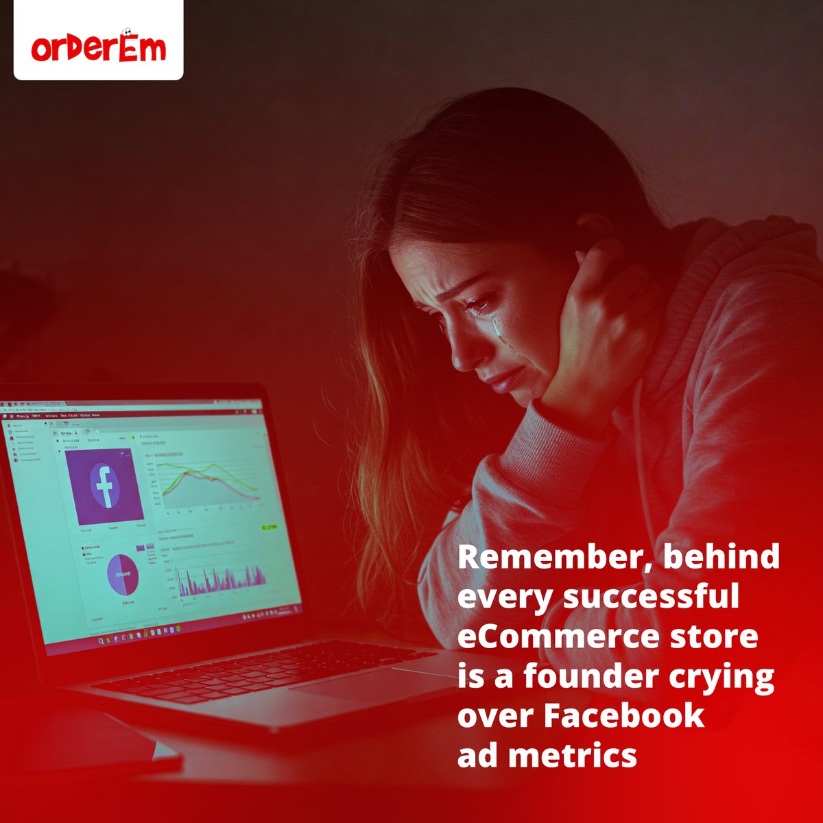 OrderEmApp's tweet image. 📊 Behind every successful eCommerce store is a founder crying over Facebook ad metrics. 😭💰

ROAS, CPC, CPM… why is marketing basically a math test?! 🤯 Who else can relate?