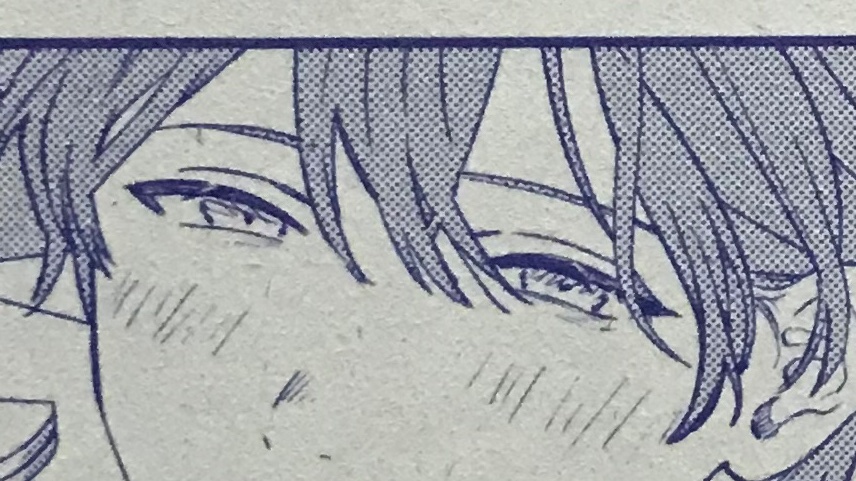 zaaloaka's tweet photo. somethings never change.. he loves him so much, even just Thinking about ritsuka and his eyes are dripping with adoration, i can't with them 😭🏳️‍🌈 https://t.co/X0BsTSHxvL