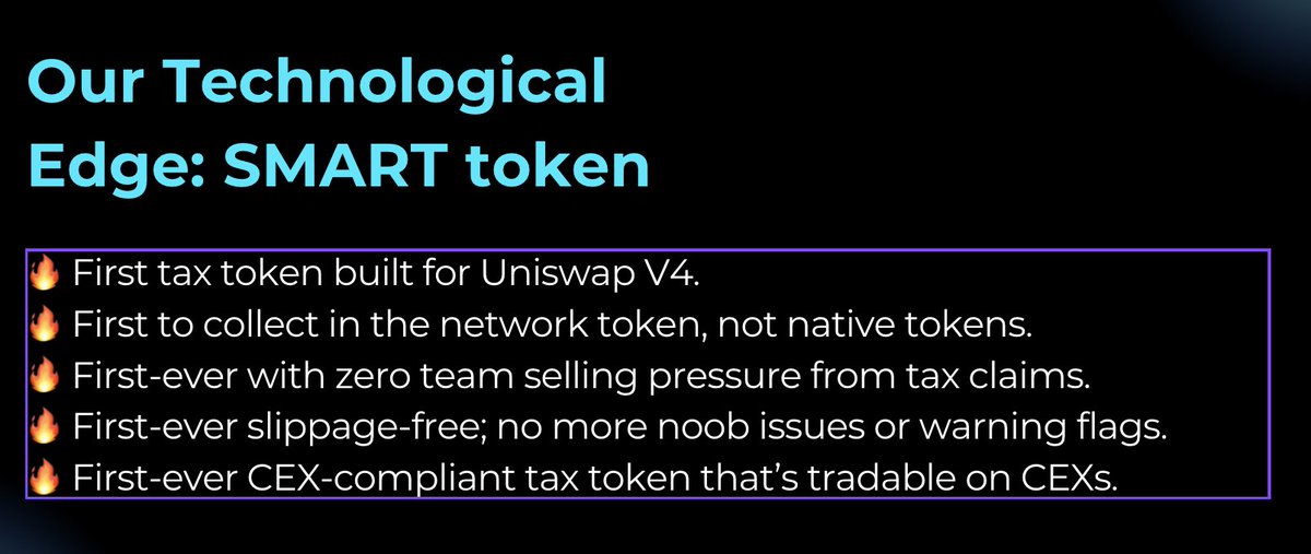 EVMdrop's tweet photo. A brief 🧵about deploying a tax token in #Web3.
(hint - there are endless possibilities!)

Here’s 10 creative uses for funding, deflationary rewards, &amp; beyond.
$ETH $bera $S $BNB #taxtoken #SMARTtoken #CryptoTrends https://t.co/VSgml6Lr6B
