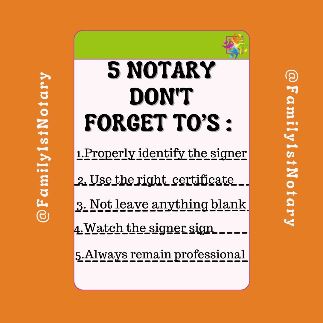 Family1stN's tweet image. Attention Notary Publics: In our line of work, precision is paramount. Every detail matters, and a single overlooked item can impact the legality of a document. Our expertise is crucial in safeguarding the integrity of every transaction. #NotaryExcellence #AttentionToDetail