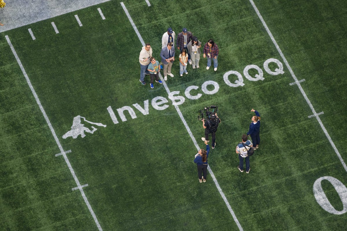 As a Marketing and Fan Experience Intern for Georgia Tech Athletics, Maggie Lokey helps with in-game activations as well as marketing and promotions for a number of different sports, including football. Here, she is on the field for a game at Mercedez-Benz Stadium! #GSUSportAdmin