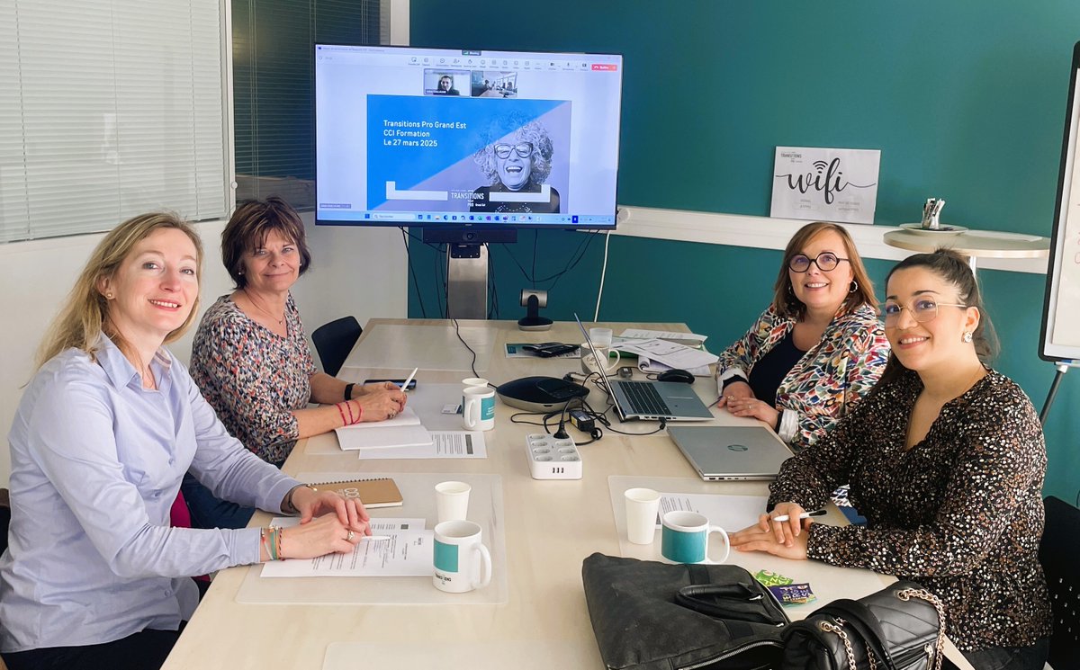 🔎 Retour sur notre atelier dédié au Projet de Transition Professionnelle (#PTP), animé auprès de l'équipe de la CCI Formation EESC  💬✨
Un moment de dialogue pour mieux se comprendre, mieux se coordonner, et mieux accompagner les transitions professionnelles.