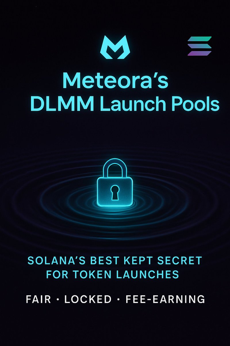 InsightsOTB's tweet photo. Meteora’s DLMM Launch Pools: Solana’s Best Kept Secret for Token Launches 🧵

If you're building or backing early stage projects, this tech is way more powerful than you think.

Here’s how Meteora is changing the token launch game on Solana:
👇 https://t.co/KrnYUBiO9o