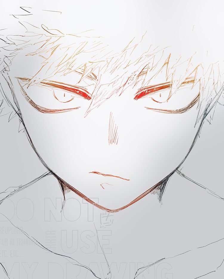 爆豪勝己 「」|🄺₅のイラスト