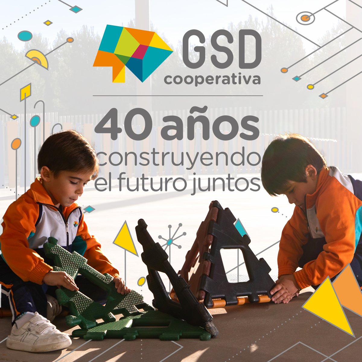 🎉 ¡GSD Cooperativa cumple 40 años! 🎉
Este jueves hemos conmemorado una fecha muy especial: el 40º Aniversario de GSD Cooperativa.
Gracias a todas las personas que formáis parte de esta historia.
¡Seguimos construyendo el futuro, juntos!
#gsdvallecas #AniversarioGSD