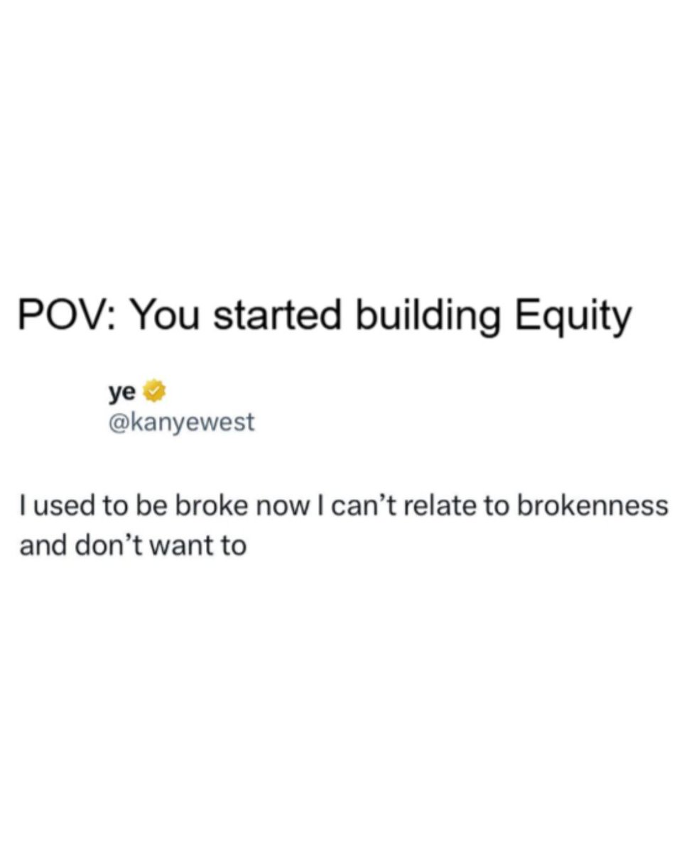 It's really that simple.
.
When your wealth is tied to your time, it feels like there's never enough time or wealth!
.
When you separate your time from your earnings, it's a whole new world.
.
Let's go!
.
For info and resources on building equity, check out my link in bio.