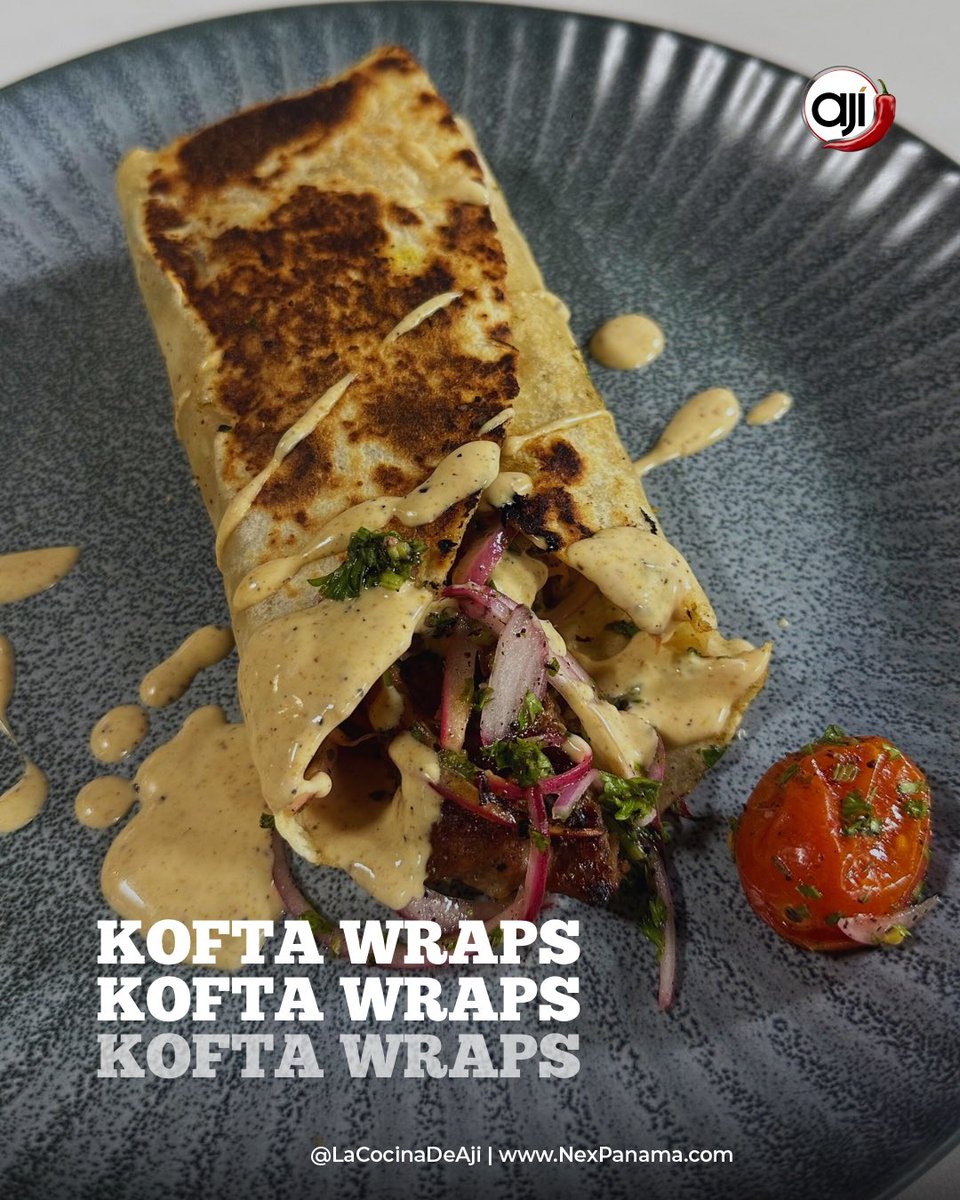 Kofta Wrap ¿lo has probado?😍 

Aprende hacerlo en casa tal como te lo enseña el <a href="/chefamael/">Amael Candanedo</a> en La Cocina de Ají🌶️

#lacocinadeaji #lacocinamaspicante #food  #comidarica #nexpanama
