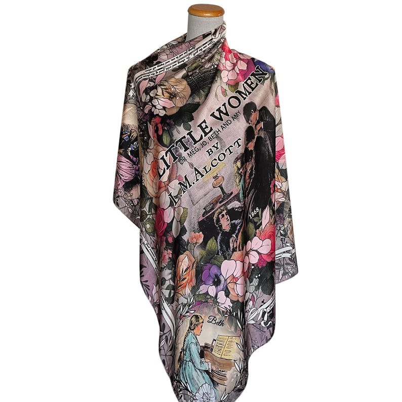 Universal_Zone's tweet photo. Little Women by Louisa May Alcott Satin Square Scarf  https://t.co/12EV5Q8ylH

#LittleWomenScarf #LouisaMayAlcott #BookishGift #LiteraryScarf #BookLoverGift #BookwormStyle #UniversalZone #LiteraryFashion #HeadscarfStyle #BookishAccessories #LiteraryGift #BookishGifts #Bookworms https://t.co/X3WtGraKy6