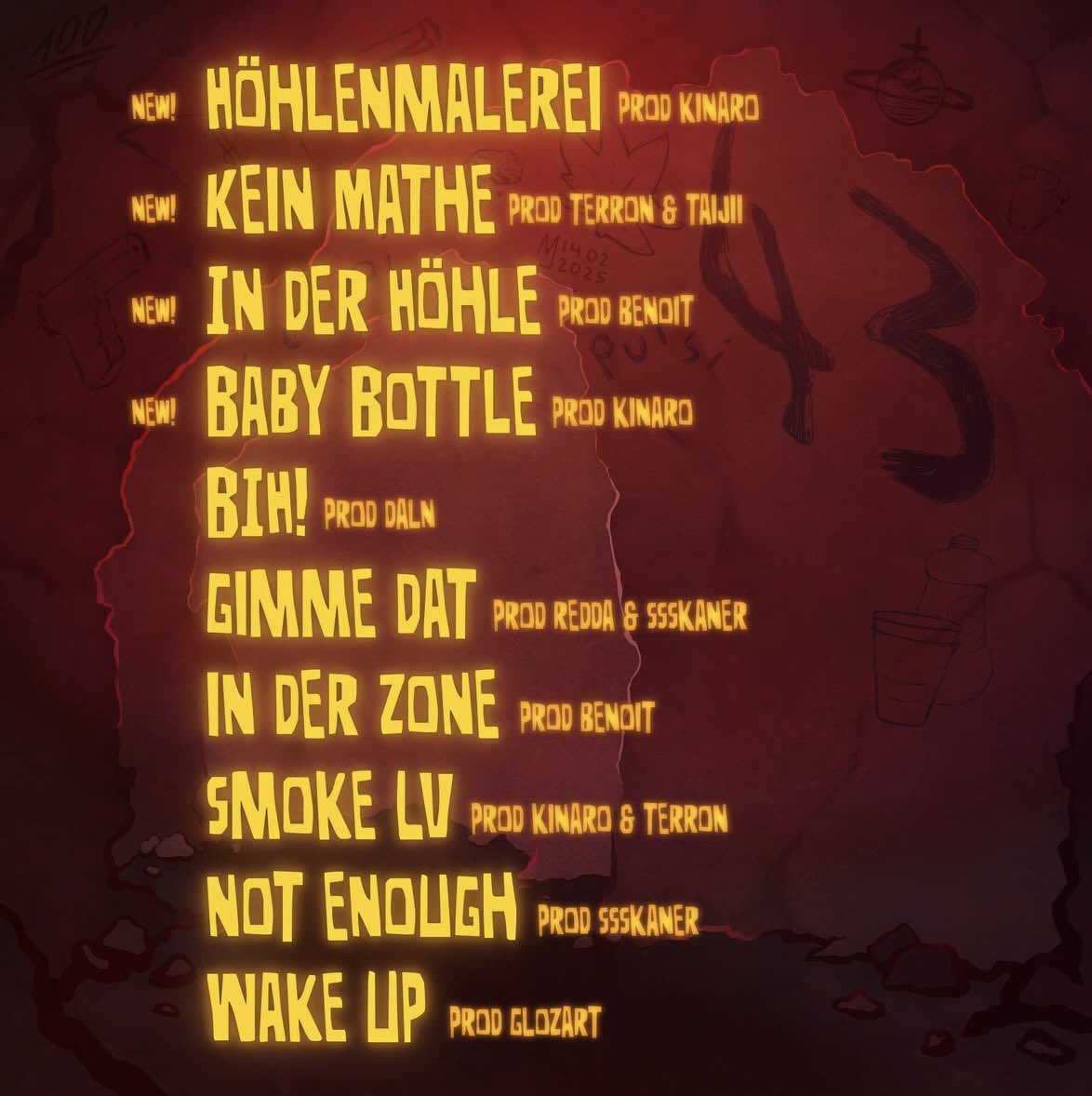 echtepulsi's tweet photo. HÖHLENMENSCHEN DELUXE HEUTE NACHT +4 NEUE TRACKS UND LIL JEWISH FEATURE https://t.co/QQaQixWEhV https://t.co/IAL512d3De