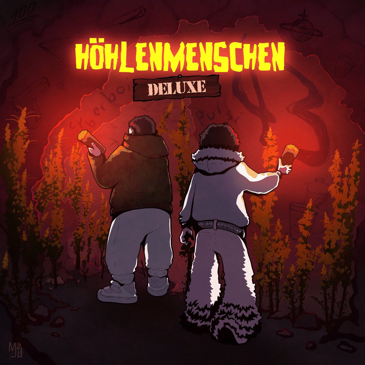 echtepulsi's tweet photo. HÖHLENMENSCHEN DELUXE HEUTE NACHT +4 NEUE TRACKS UND LIL JEWISH FEATURE https://t.co/QQaQixWEhV https://t.co/IAL512d3De