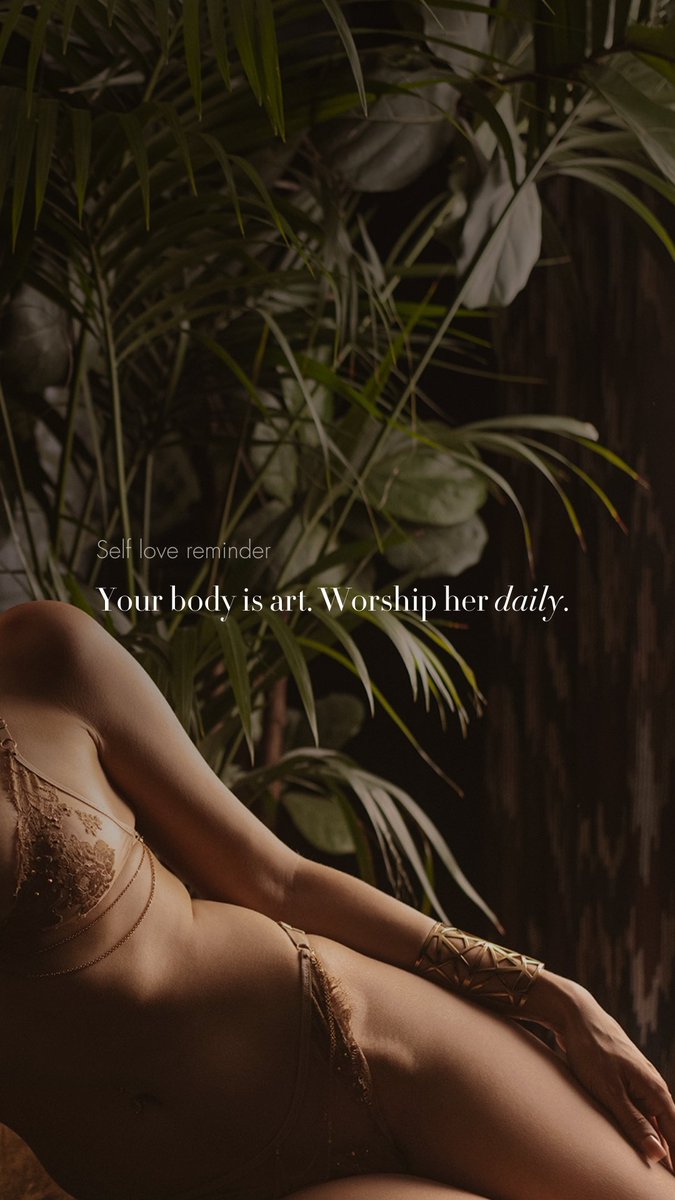herve_bycm's tweet photo. Adore her curves, honour her softness, celebrate her strength ~ every single day. She’s your masterpiece.
#selflovereminder #luxurylingerie #handmadetoorder https://t.co/aZy8FPXqM5