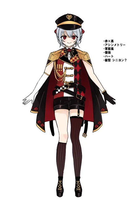自ら手を下すタイプの女王 #電脳少女の新衣装DE大喜利 