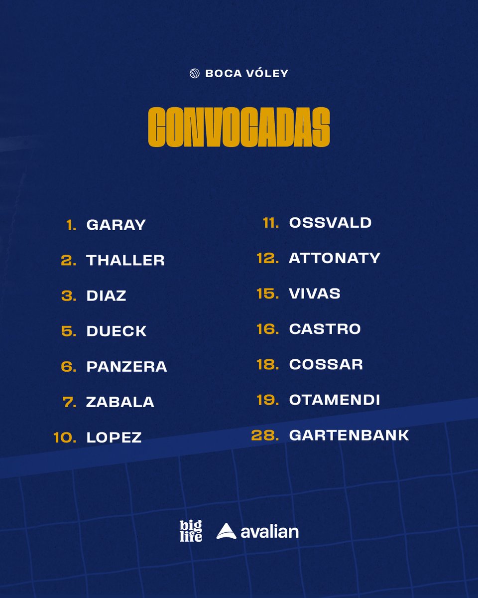🔜¡𝗣𝗥𝗢́𝗫𝗜𝗠𝗢 𝗣𝗔𝗥𝗧𝗜𝗗𝗢!

👉 #LAF 🏐
📍Semifinal | Partido III
🏐 vs. Estudiantes
🗓️ Jueves 10/4
🕣 21 horas
🏟️ Estadio Luis Conde
🎟️ Entrada solo público local
💻 En vivo <a href="/ElCanaldeBoca/">El Canal De Boca</a> 

#DaleBoca🔵🟡🔵