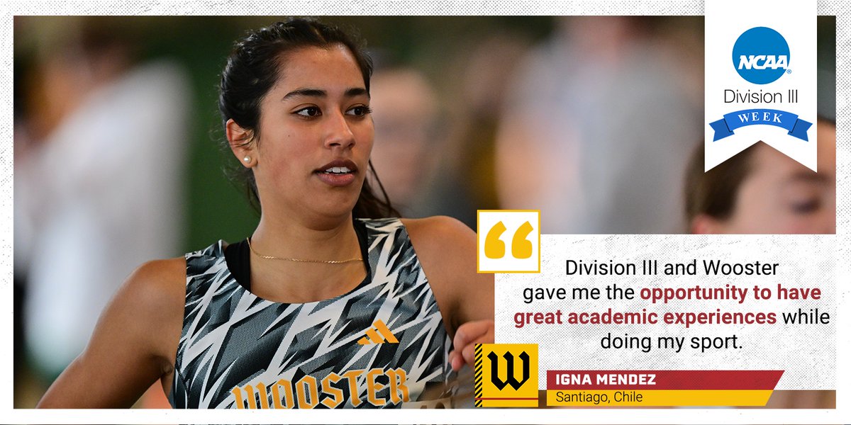 Wooster Fighting Scots (@woostersports) on Twitter photo Rounding out the final day of #d3week is Igna Mendez with <a href="/WoosterXCTF/">Wooster XC/T&F</a>  #ncaad3 #whyd3 #whywooster #goscots Rounding out the final day of #d3week is Igna Mendez with <a href="/WoosterXCTF/">Wooster XC/T&F</a>  #ncaad3 #whyd3 #whywooster #goscots