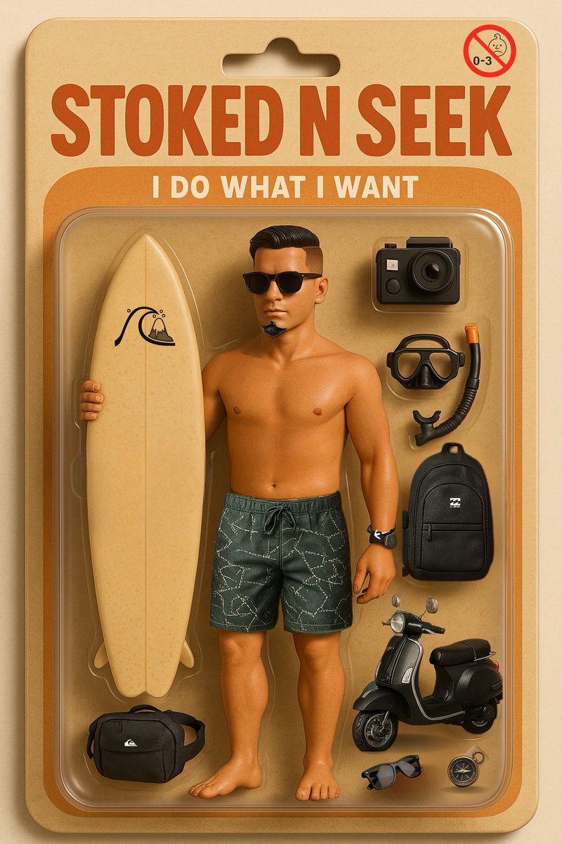 This action figure comes with positive vibes.

I'm not a sucker for AI art, nah uh, never a fan, but this action figure trend somewhat amazed me. Hint, this isn't all done by AI — other editing software played a part too.

#ActionFigures
#ChatGPT