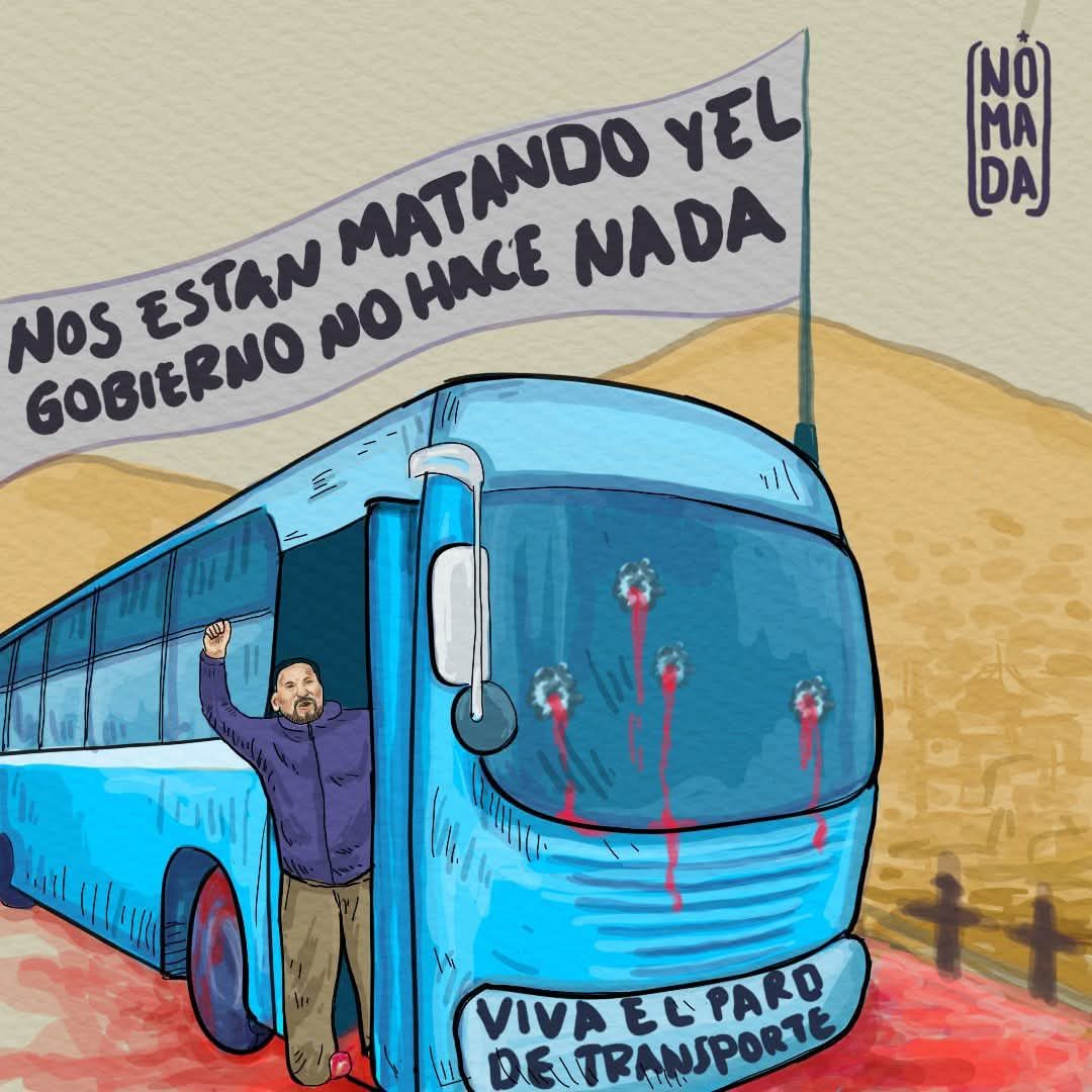 LaSalitadelSin's tweet photo. MALDITAS AUTORIDADES CÓMPLICES DE LA CRIMINALIDAD!!! #ParoDeTransportistas
#PARO https://t.co/mt6Ii64lQL