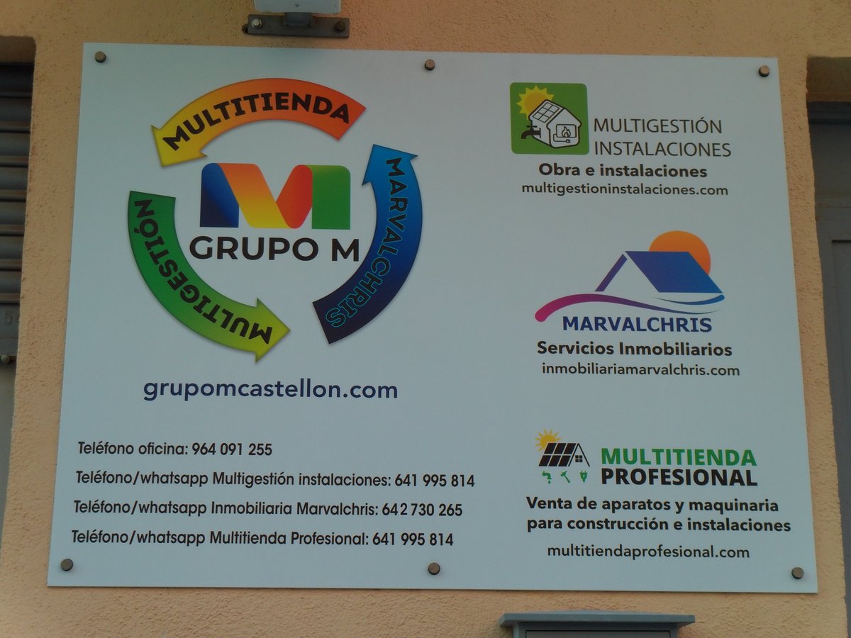 MultigestionIn1's tweet image. Hemos actualizado el cartel de nuestra oficina.

Para más información sobre nuestros servicios visite: multigestioninstalaciones.com

grupomcastellon.com