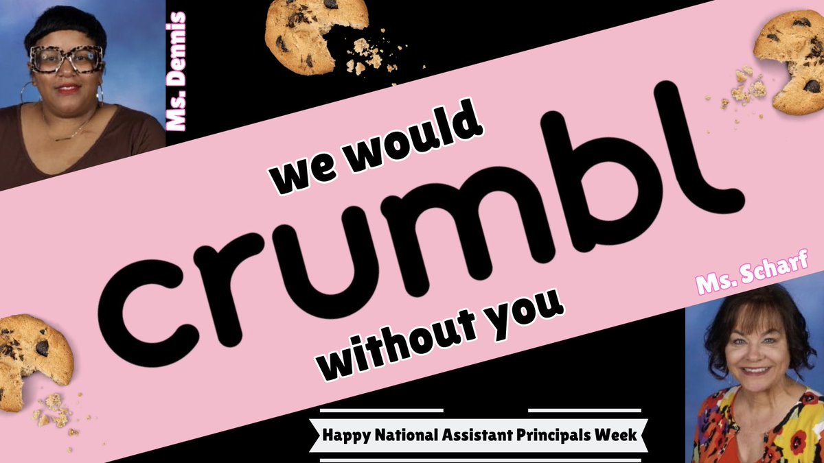We are so thankful for our Assistant Principals, Ms. Dennis &amp; Ms. Scharf! 💙♥️