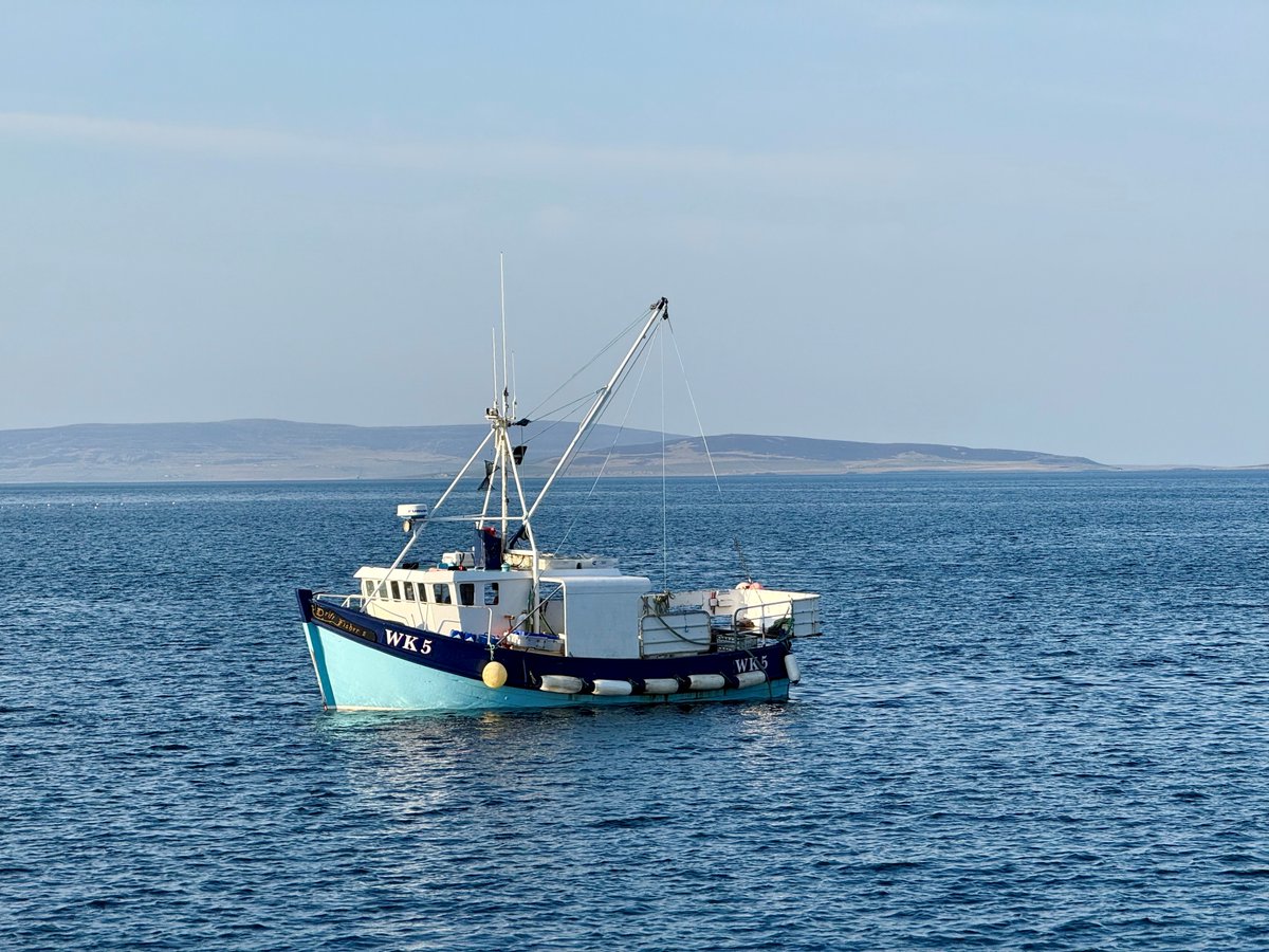 Since joining the Fishing for Litter scheme, the Drift Fisher II has helped remove marine litter from our seas 🌊 

The Orkney Fishing for Litter fleet is growing, and there’s always room for more!

Find out more about the free scheme here  👉🏼orkneymeu.co.uk/what-we-do/fis…