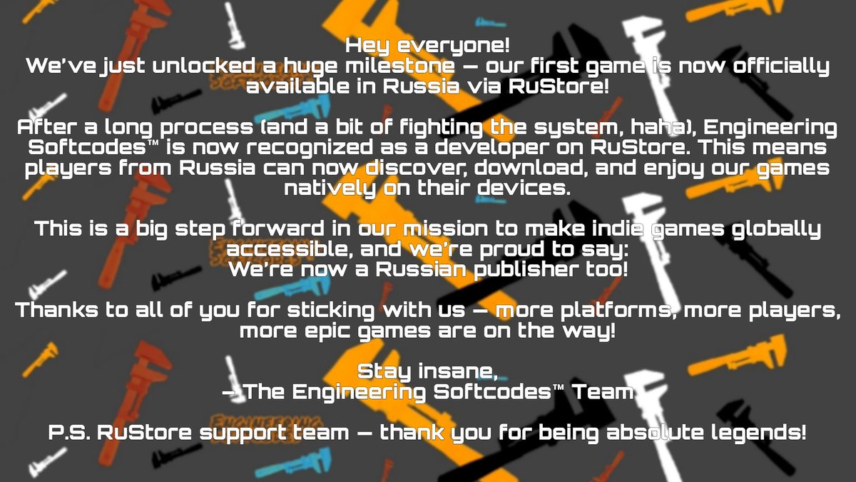 BIG NEWS FROM ENGINEERING SOFTCODES ™