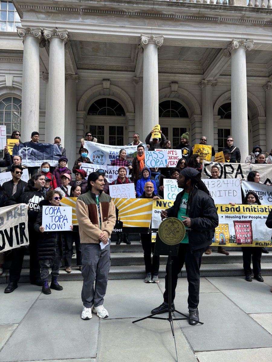 New Economy Project (@neweconomynyc) on Twitter photo “We are in a crisis of complacency, where tenants are being kicked out of their homes in the 1000s, losing the opportunity to pass on their homes to their children and grandchildren.”—Cameron from <a href="/weact4ej/">WE ACT for Environmental Justice</a> speaking on the urgent need for the #CommunityLandAct “We are in a crisis of complacency, where tenants are being kicked out of their homes in the 1000s, losing the opportunity to pass on their homes to their children and grandchildren.”—Cameron from <a href="/weact4ej/">WE ACT for Environmental Justice</a> speaking on the urgent need for the #CommunityLandAct