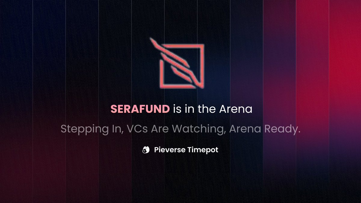 Serafund just entered the TimePot VC Arena.

An early-stage investment firm backing digital visionaries, Serafund was built with one goal — to support the next generation of founders turning bold ideas into real outcomes.
With a conviction-led approach and a focus on long-term