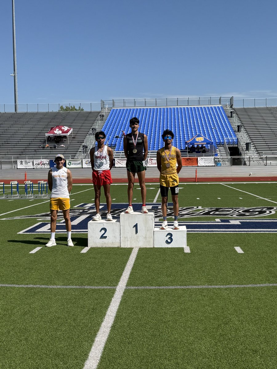 2025 15 &amp; 16 Area Track Meet

3200 Regional Qualifier 
Sebastian Medina ⚡️⚡️⚡️