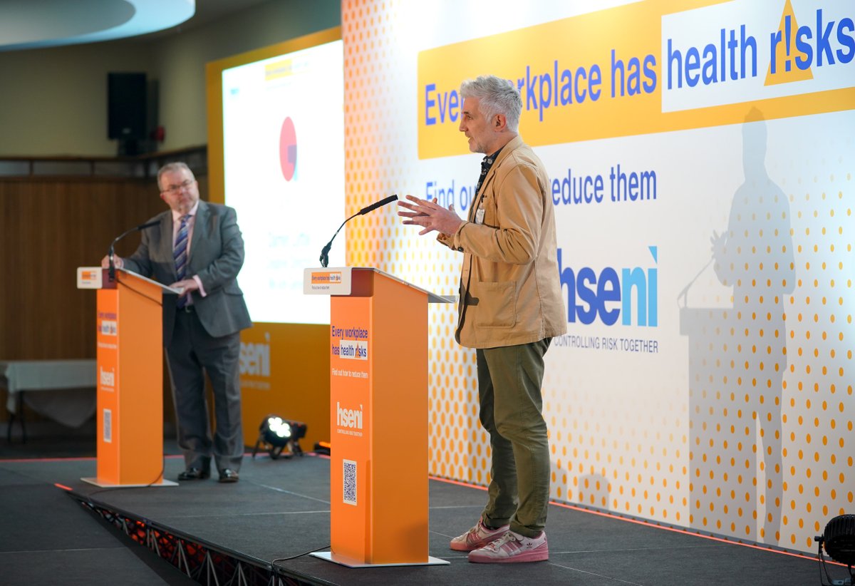 Hsenigov's tweet photo. Bringing our #WorkplaceHealth Conference to a close – a heartfelt thank you to all our speakers, attendees, and organisers for two inspiring days of learning, collaboration, and advancing Occupational Health.

#HSENIConference https://t.co/N76b5Kxmvc