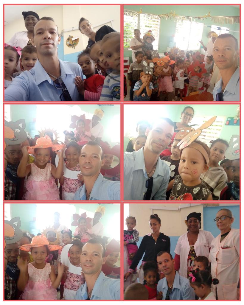CP San Pedro - Centro Cotorro (@centro62119) on Twitter photo Porque los niños saben querer, porque los niños son la esperanza del mundo, así lo evidenció <a href="/Yoe1089964/">Yoe</a> en el CI Los Pilluelos en el marco de la celebración de la creación de los Círculos Infantiles.
<a href="/delgado_ye51637/">Yerandi Delgado</a> <a href="/marthavarcacel/">Martha</a> <a href="/YaimaValle1/">Yaima Valle🇨🇺❤️</a> <a href="/AlvaroAT831020/">Alvaro Alvarez 831020</a> <a href="/ZuliaMunoz10139/">Zulia Muñóz</a> Porque los niños saben querer, porque los niños son la esperanza del mundo, así lo evidenció <a href="/Yoe1089964/">Yoe</a> en el CI Los Pilluelos en el marco de la celebración de la creación de los Círculos Infantiles.
<a href="/delgado_ye51637/">Yerandi Delgado</a> <a href="/marthavarcacel/">Martha</a> <a href="/YaimaValle1/">Yaima Valle🇨🇺❤️</a> <a href="/AlvaroAT831020/">Alvaro Alvarez 831020</a> <a href="/ZuliaMunoz10139/">Zulia Muñóz</a>