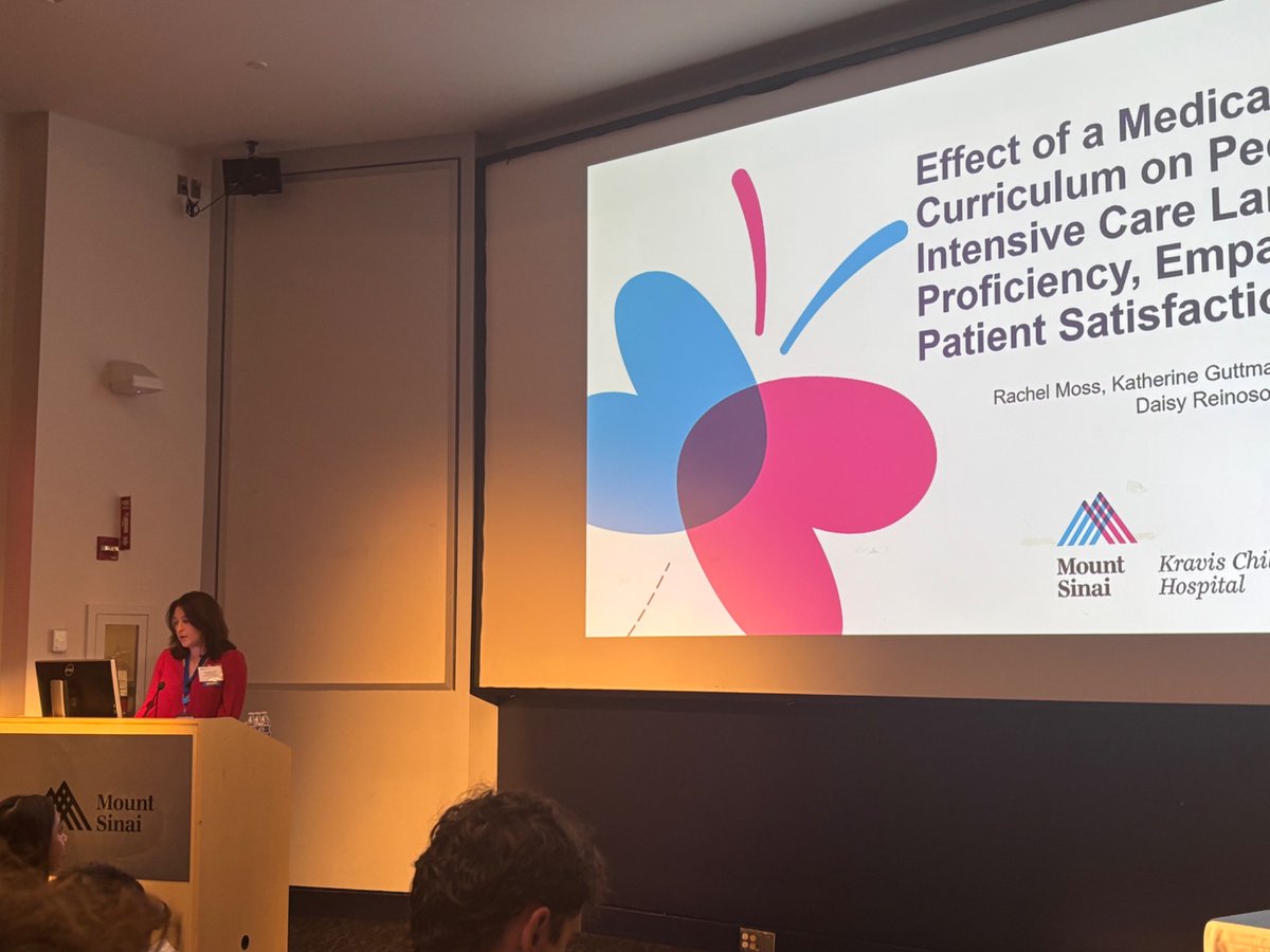 Dr Moss presenting her impactful research today at Mount Sinai’s Child Health Research Day, highlighting the Medical Spanish Program and its role in improving care for Spanish-speaking families. #ChildHealth #MedicalSpanish #MountSinai