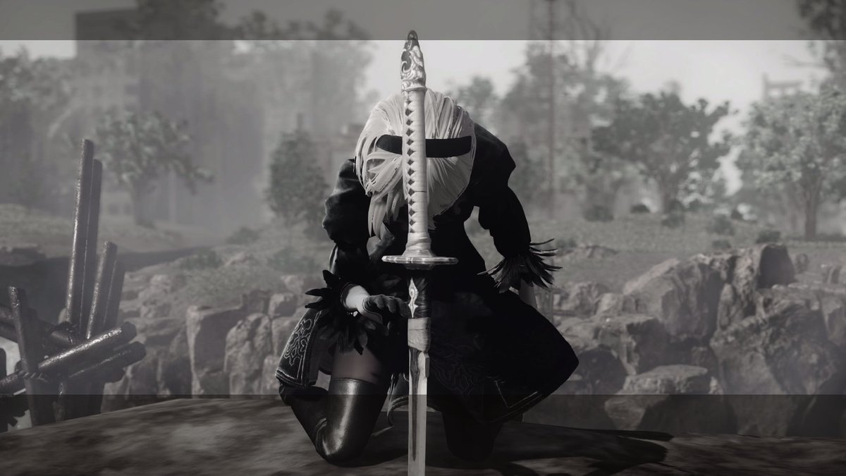 RiixoalaraIII's tweet photo. Y vamos por el 3 Final 🖤 #NieR譲渡 #nier_automata #NierAutomata #PlayStation #PS4 #gamer #RL3 https://t.co/XZUgr2KA9F