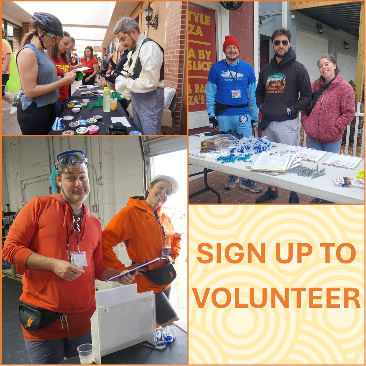 Volunteer! Help at either Check-In and/or Check-Out. Short shifts and you get to enjoy the event for free! Plus, we'll give you all the prizes (except raffle prizes) so you don't have to gamify your day. Sign up now: pintpathnkc.com/volunteer