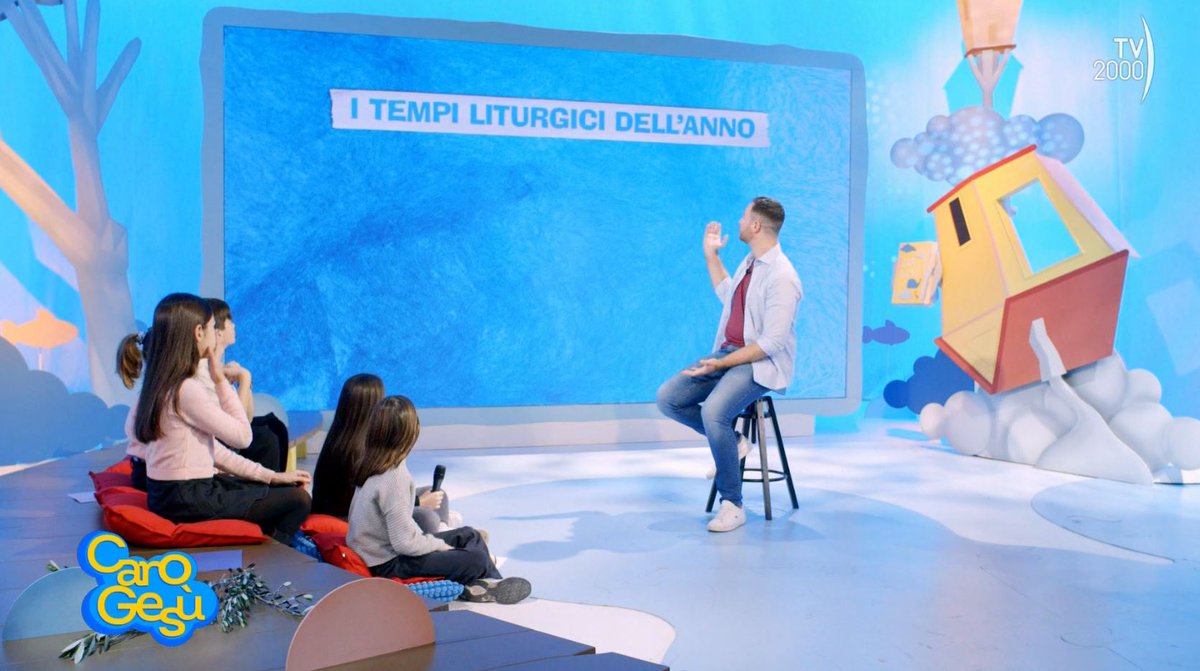 TV2000it's tweet photo. "Caro Gesù" oggi #12aprile ore 10.15 su #TV2000
🔹Il catechista Stefano Iovino racconta e spiega i tempi nella #Chiesa
🔸Mario Incudine interpreta il mito di #Giasone
🔹Din Don Art e Tommasino il pappagallo si dedicano alla costruzione del segno cristiano della palma in occasione della #DomenicadellaPalme
🔸Suor Emma parla della #SettimanaSanta

@agesci