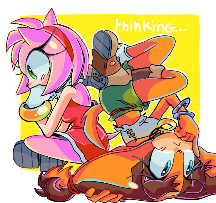 Sarah_Dertale54's tweet photo. They’re bestie !! 🩷🧡
#amyrosefanart #sticksthebadger #sonicfanart #SONIC #Amyrose #Sticksy https://t.co/bNrAjfDr6e